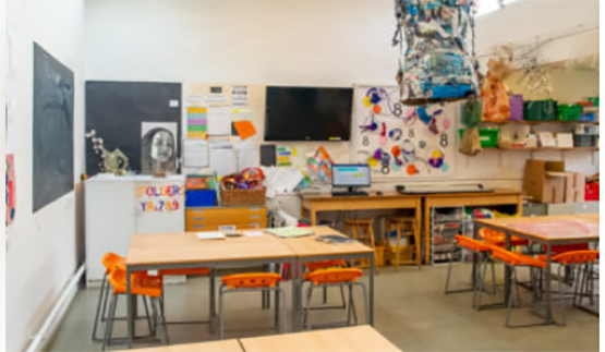 Bromley High Arts Room Facilities